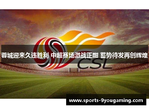 蓉城迎来久违胜利 中超赛场激战正酣 蓄势待发再创辉煌