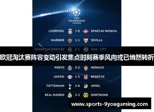 欧冠淘汰赛阵容变动引发焦点时刻赛季风向或已悄然转折